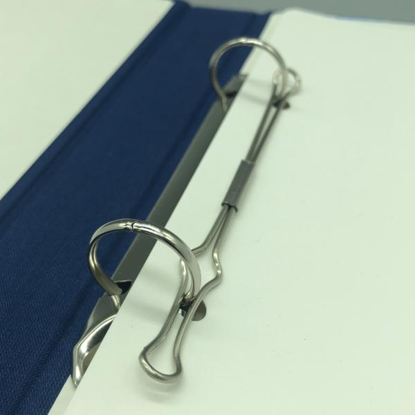 Ringbuch Planer A5 blau Detail Ringmechanik